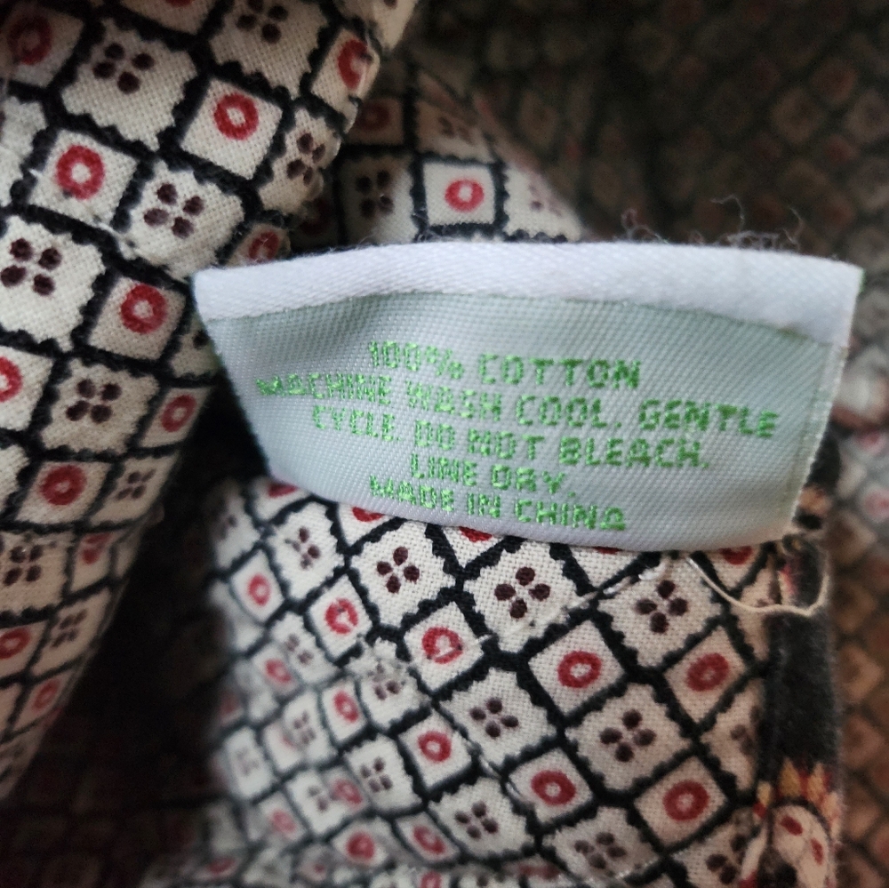 Vintage Vera Bradley Paisley Messenger/Computer Bag - Picture 6 of 6